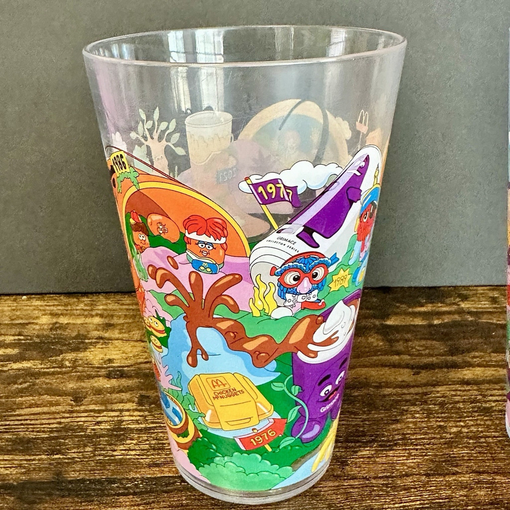 Set of 4 McDonald’s 2024 Collectors Edition Cup McDonalds Limited Collectable - Picture 4 of 8